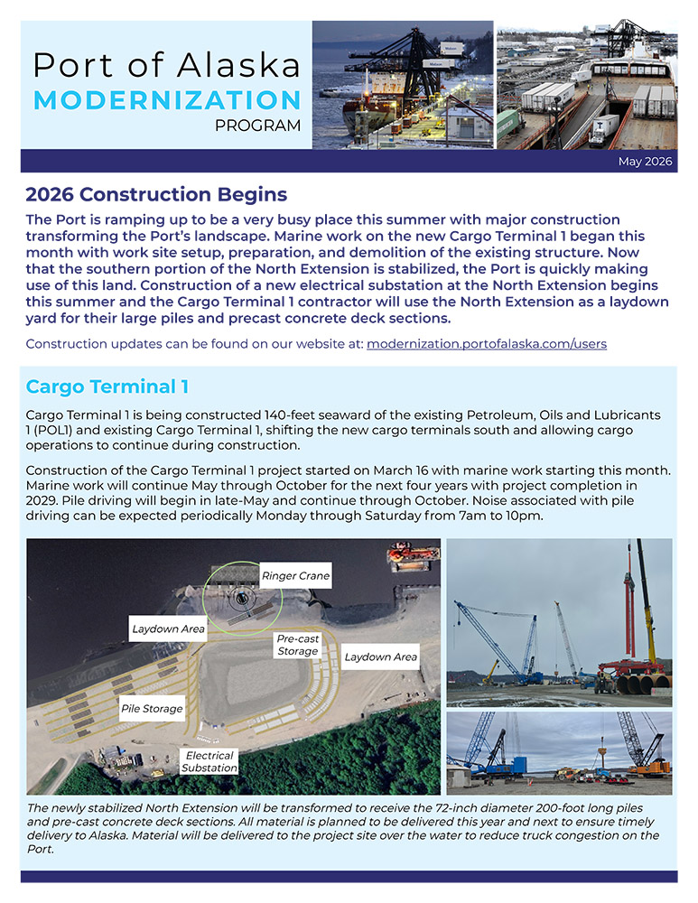 Assembly update May 2026